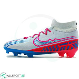 تصویر کفش فوتبال نایک مرکوریال ایرزوم Nike Mercurial Air Zoom White Pink 