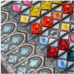 تصویر بازی فکری آزول ۲ طرح شیشه های مشجر سینترا 