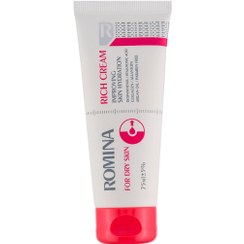 تصویر کرم آبرسان رومینا مدل کالاندولا حجم 75 میلی لیتر Romina Rich Cream Improvig Skin Hydration 75 mil 
