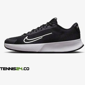 تصویر کفش تنیس مردانه نایک NikeCourt Vapor Lite 2 Clay - مشکی 