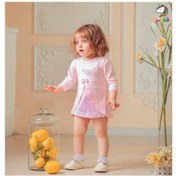 تصویر پیراهن عروسکی آستین بلند طرح قلب پفکی برند دانالو 