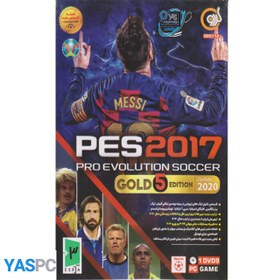 تصویر بازی PES 2017 Gold 5 Update 2020 مخصوص PC ا Gerdoo PES 2017 Gold 5 Edition Update 2020 Enhesari PC 1DVD9 Gerdoo PES 2017 Gold 5 Edition Update 2020 Enhesari PC 1DVD9