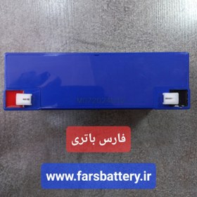 تصویر باتری یو پی اس (ups) 6 ولت 12 امپر فالکون 