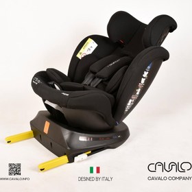 تصویر صندلی ماشین چرخشی ۳۶۰ درجه کاوالو Cavalo مدل جگوار 