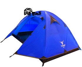 تصویر چادر دو پوش یک نفره کله گاوی مدل K2002 Pekynew model K2002 one person tent