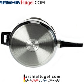 تصویر زودپز 26 سانتی متری استیل عرشیا مدل PR135-406 ARSHIA 26cm SS Pressure Cooker PR135-406