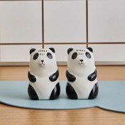 تصویر ست ۲ عددی نمکدان و فلفل پاش سرامیکی کاراجا 