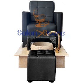 تصویر استیج پدیکور مدل مبلی 