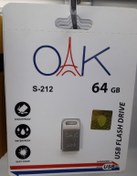 تصویر فلش مموری 64 گیگابایت OAK مدل S-212 OAK flash memory model S-212