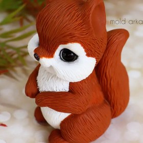 تصویر قالب سیلیکونی سنجاب روسی 