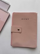 تصویر کلاسور چرمی کیفت ۱۰۰ برگ - صورتی 