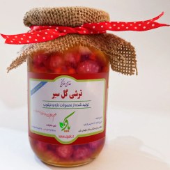 تصویر ترشی گل سیر محلی ۵۰۰ گرم 