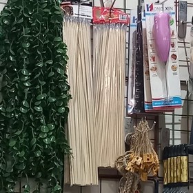 تصویر سیخ چوبی 40 سانت ( تعداد تخفیف ) ارسال رایگان 