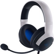 تصویر هدست گیمینگ ریزر مدل Razer Kaira X For PlayStation Razer Kaira X for Playstation - Wired Gaming Headset for PS5 - White - RZ04-03970200-R3M1