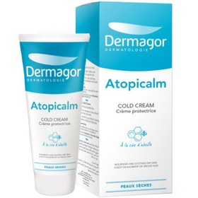 تصویر کلد کرم ترمیم کننده اتوپیکالم درماگور 100میل Atopicalm Cold Cream DERMAGOR