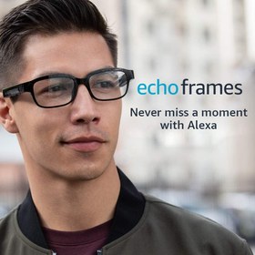 تصویر Echo Frames - Eyeglasses with Alexa - Black - A Day 1 Editions product 