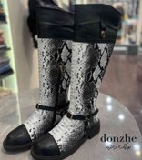 تصویر بوت بلند پوست ماری 