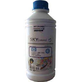 تصویر جوهر 1 لیتری پلاتر Sky - hp500/510 Ink 1 liter Sky plotter - hp500 / 510