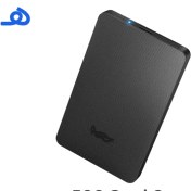 تصویر هارد اکسترنال 500 گیگ / استوک برند hard case External 500 g usb2 