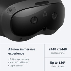 تصویر هدست واقعیت مجازی HTC Vive Focus Vision 