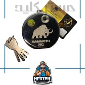 تصویر قفل پشت بسته ماموت 