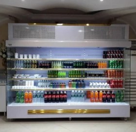 تصویر یخچال ایستاده پرده هوا کد 1025 