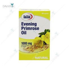 تصویر ایوینینگ پرایم رز اویل 1000 میلی گرم یوروویتال Eurho Vital Evening Primrose Oil 1000 mg