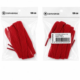 تصویر بند کانورس ۱۳۰ سانتی رنگ قرمز Converse lace 130 cm red
