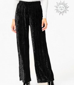 تصویر شلوار مخمل پِلیسه Pleated velvet pants