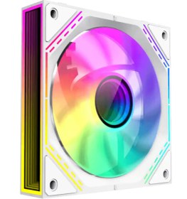 تصویر فن کیس گیم‌ مکس GameMax FN12A S3I White 3x GAMEMAX FN12A S3I White ARGB 120mm 3 in 1 Case Fan