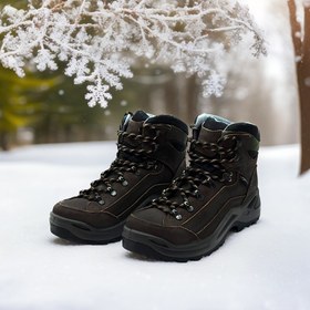 تصویر کفش کوهنوردی مردانه چرم نبوک مدل Gore tex | کدکالا 1300301 