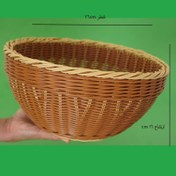 تصویر سبد حصیری گرد مدل MC05 