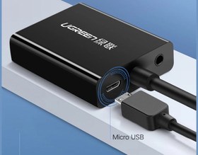 تصویر تبدیل HDMI به VGA یوگرین UGREEN CM157 50288 HDMI to VGA Converter with Audio 