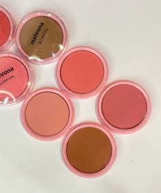 تصویر رژگونه پودری مهرونا - کد۱۵ 