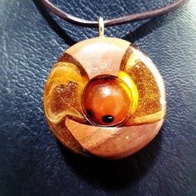 تصویر گردنبند سرخپوستی نگینی 