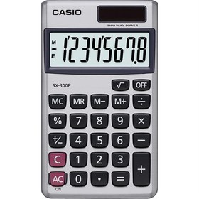 تصویر ماشین حساب کاسیو مدل SX-300PW ا Casio SX-300PW Calculator Casio SX-300PW Calculator