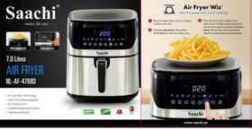 تصویر سرخکن هفت لیتری ساچی مدل NL_AF_4788 Air Fryer Saachi NL_AF_4788