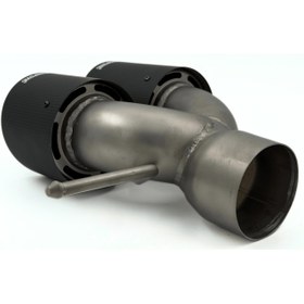 تصویر سر اگزوز دو لول ACRAPOVIC مدل Carbon دو عدد 