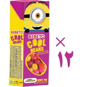 تصویر ابنبات پاستیلی ببتو طعم میوه 12 عددی Bebeto Minions 