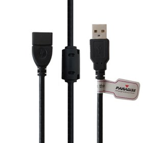 تصویر کابل افزایش طول USB 2.0 پارادایس طول 10 متر ا Paradise extension cable 10M Paradise extension cable 10M