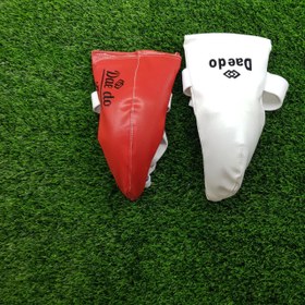 تصویر بیضه بند رزمی مردانه - قرمز 