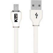تصویر کابل شارژ micro USB به USB کی نت K-UC555 به طول 1.2 متر 