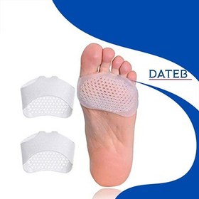 تصویر پد سینه پا مخصوص کفش پاشنه بلند اسپنکوژل فری سایز کارتن ۴ عددی Spenco-Gel Chest pad for free size high heel shoes