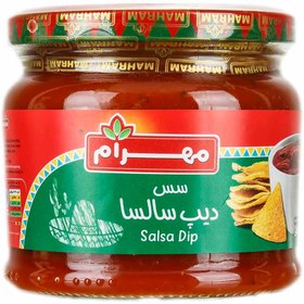 تصویر سس دیپ سالسا مهرام وزن 340 گرم Mahram Salsa Dip Sauce 340g