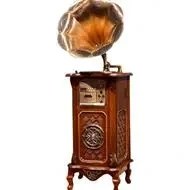 تصویر گرامافون مبله آنتیک مدل ۲۵۲۵ فول Gramophone antique 2525 full