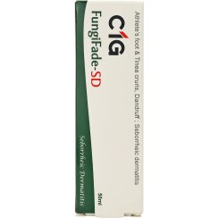 تصویر کرم درماتیت سبورئیک FungiFade-SD سیوانجی 50 میلی لیتر C1G FungiFade-SD Seborrheic Dermatitis cream 50 ml