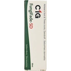 تصویر کرم درماتیت سبورئیک FungiFade-SD سیوانجی 50 میلی لیتر C1G FungiFade-SD Seborrheic Dermatitis cream 50 ml