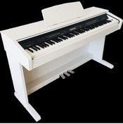 تصویر پیانو MEDELI DP330 دیجیتال سفید + گردان MEDELİ 