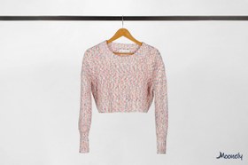 تصویر بافت رنگی نیم تنه 