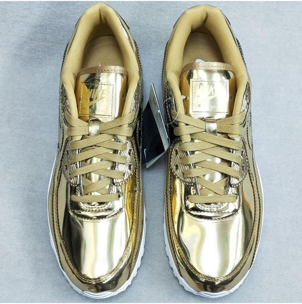 nike air 90 gold